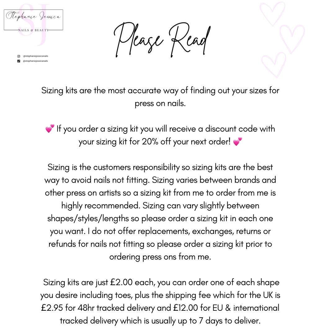Essential Sizing Kits