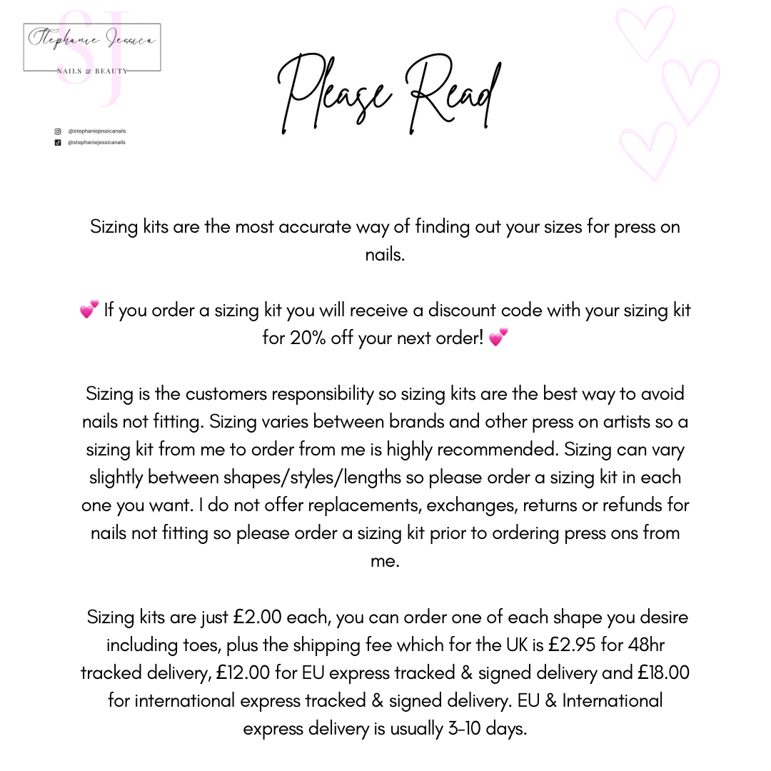 Essential Sizing Kits