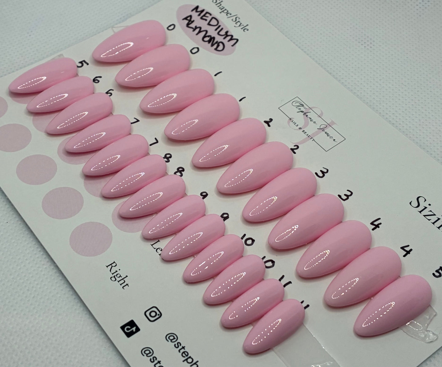 24/30 piece sets Ready To Wear Sizing Kit (Gel)