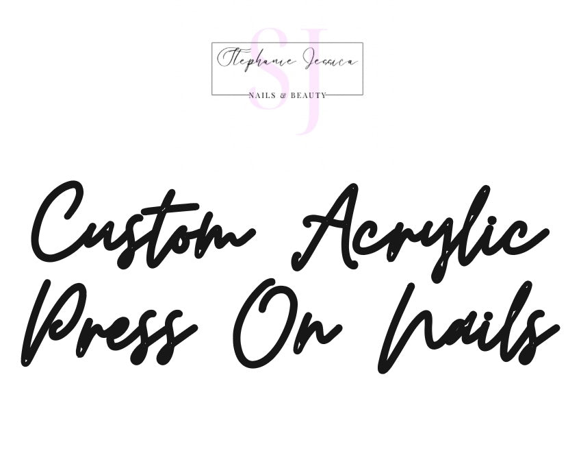 Custom Acrylic Press On Nails