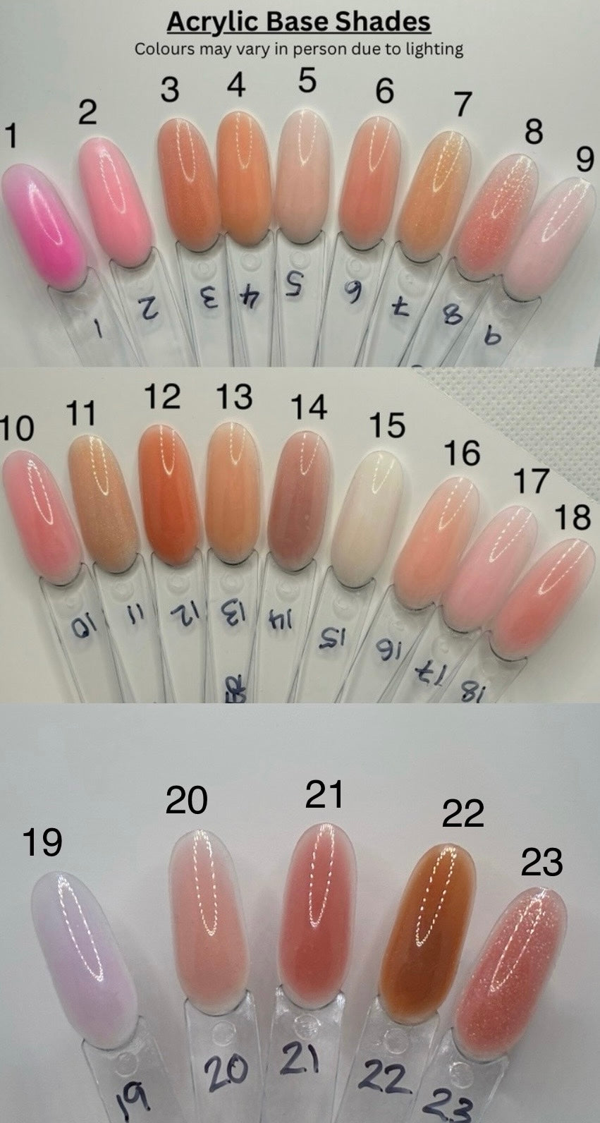 Solid Colour Press On Nails