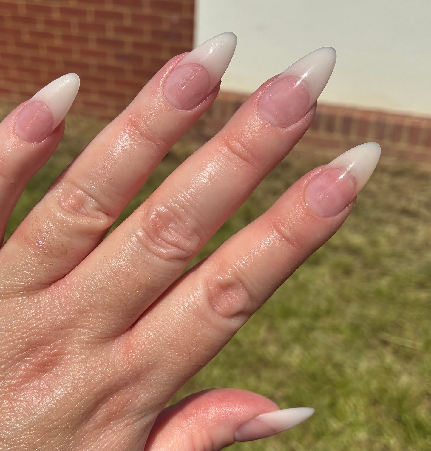 Hyper Realistic | Milky French Tip | Faux Natural