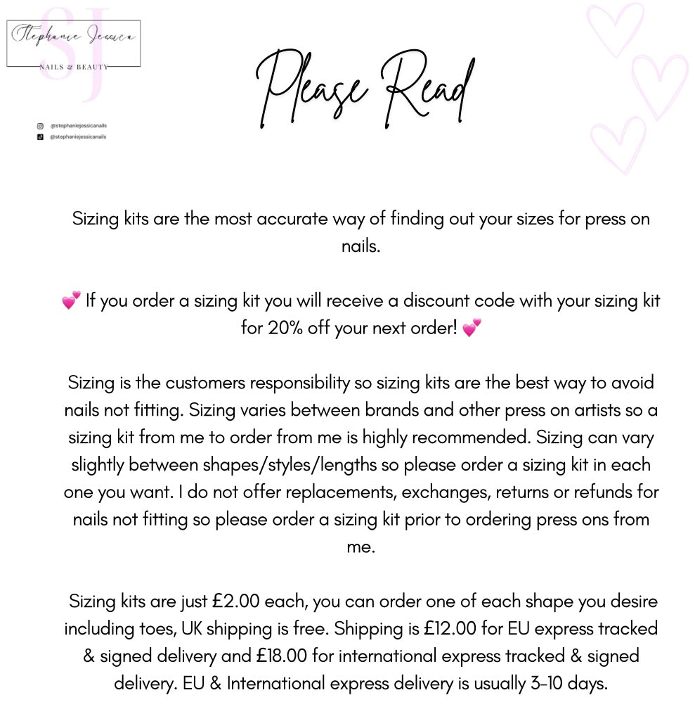 Essential Sizing Kits