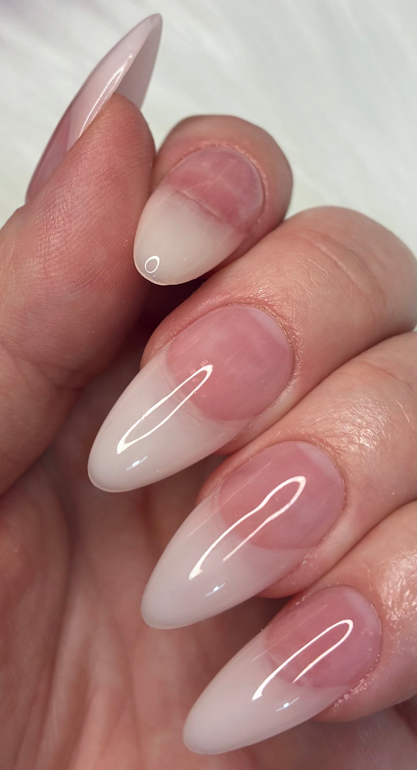 Hyper Realistic | Milky French Tip | Faux Natural