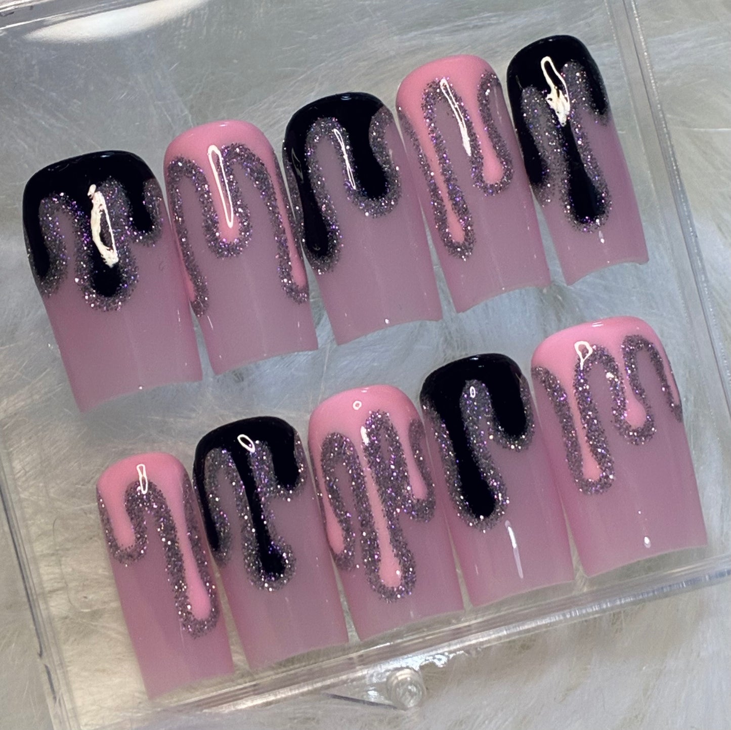 Glitter Drips