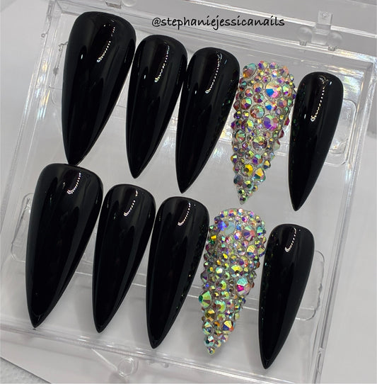Black Gloss Bling