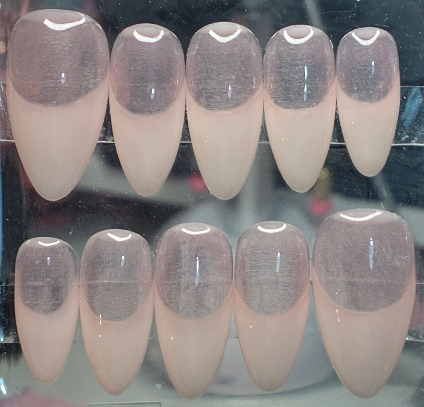 Hyper Realistic | Milky French Tip | Faux Natural