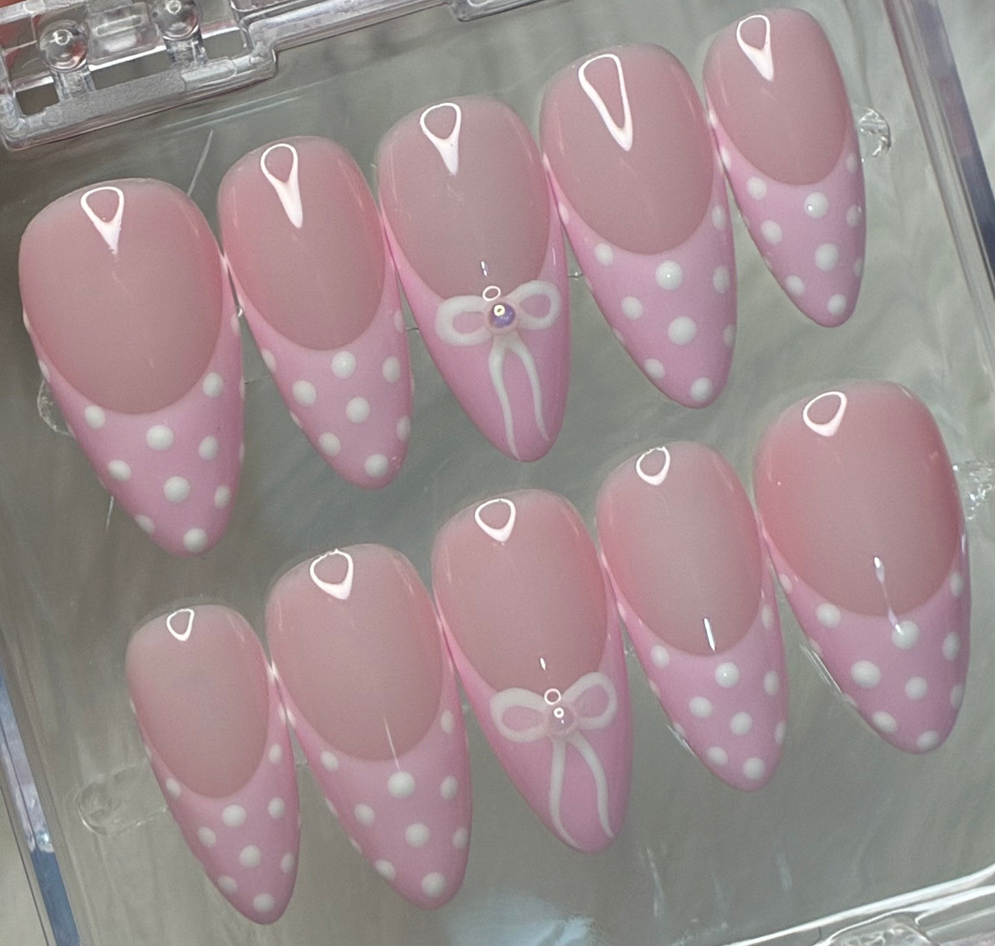 Pretty Pink Polka Dots