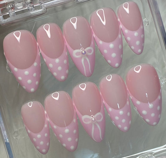 Pretty Pink Polka Dots