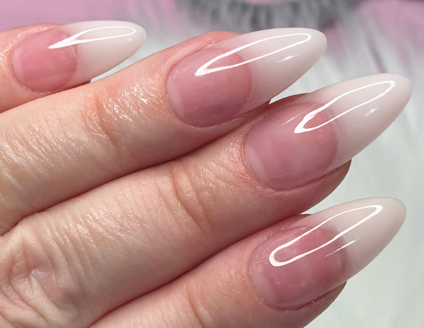 Hyper Realistic | Milky French Tip | Faux Natural