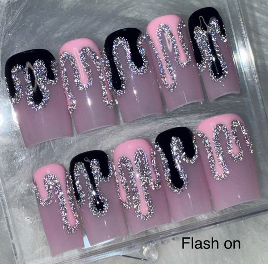 Glitter Drips