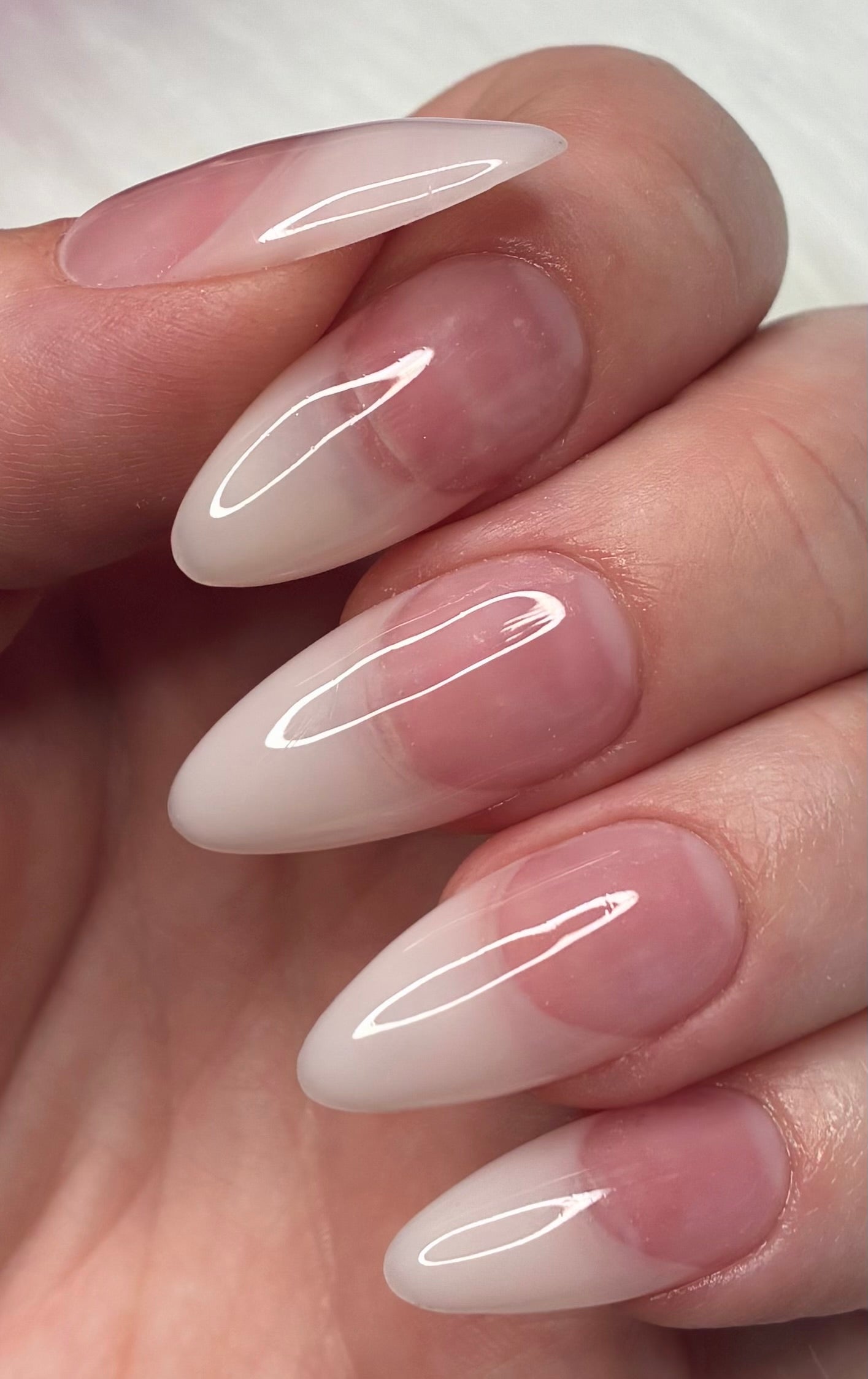 Hyper Realistic | Milky French Tip | Faux Natural