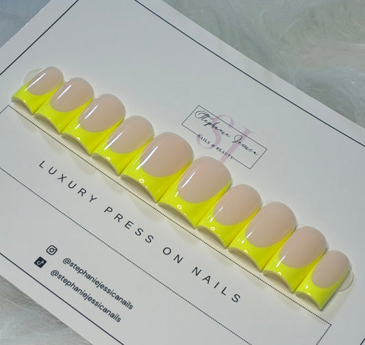 Neon French Tips