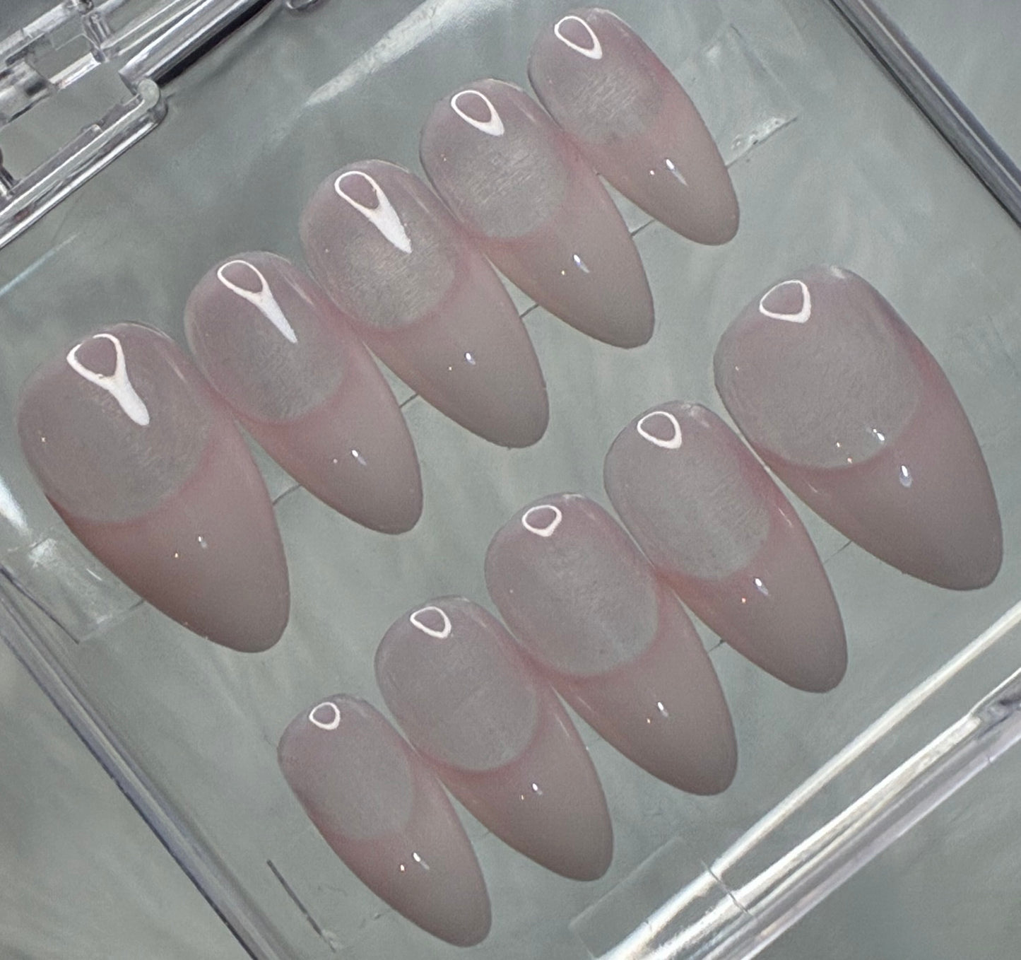 Hyper Realistic | Milky French Tip | Faux Natural