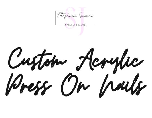 Custom Acrylic Press On Nails
